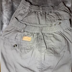 2 Pair Casual Joe by Haband Sz 34/L casual pants